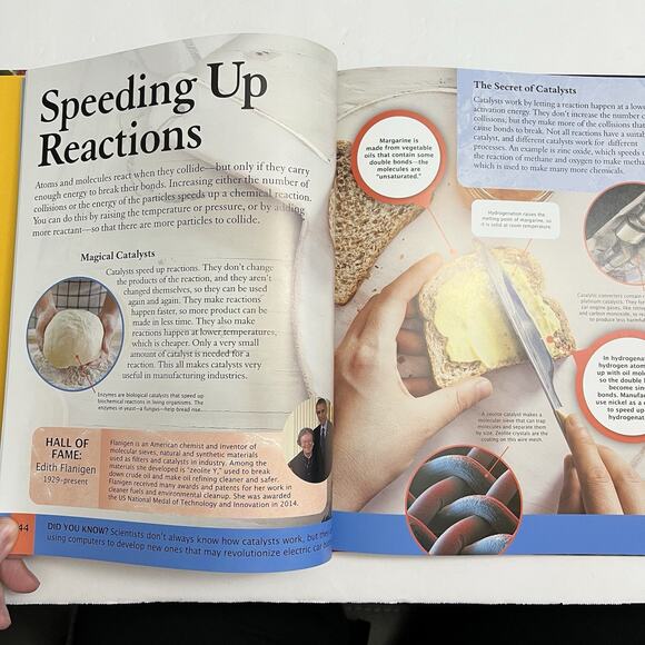 Childrens Encyclopedia of Chemistry by Janet Bingham Hardcover Educational - Picture 5 of 9